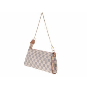 Louis Vuitton Eva Bag Shoulder Damier Azur White